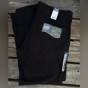 Lee Men's Straight Fit Jeans - Black